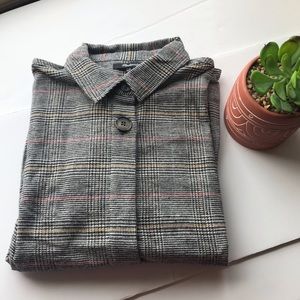 MADEWELL HOUNDSTOOTH FLANNEL